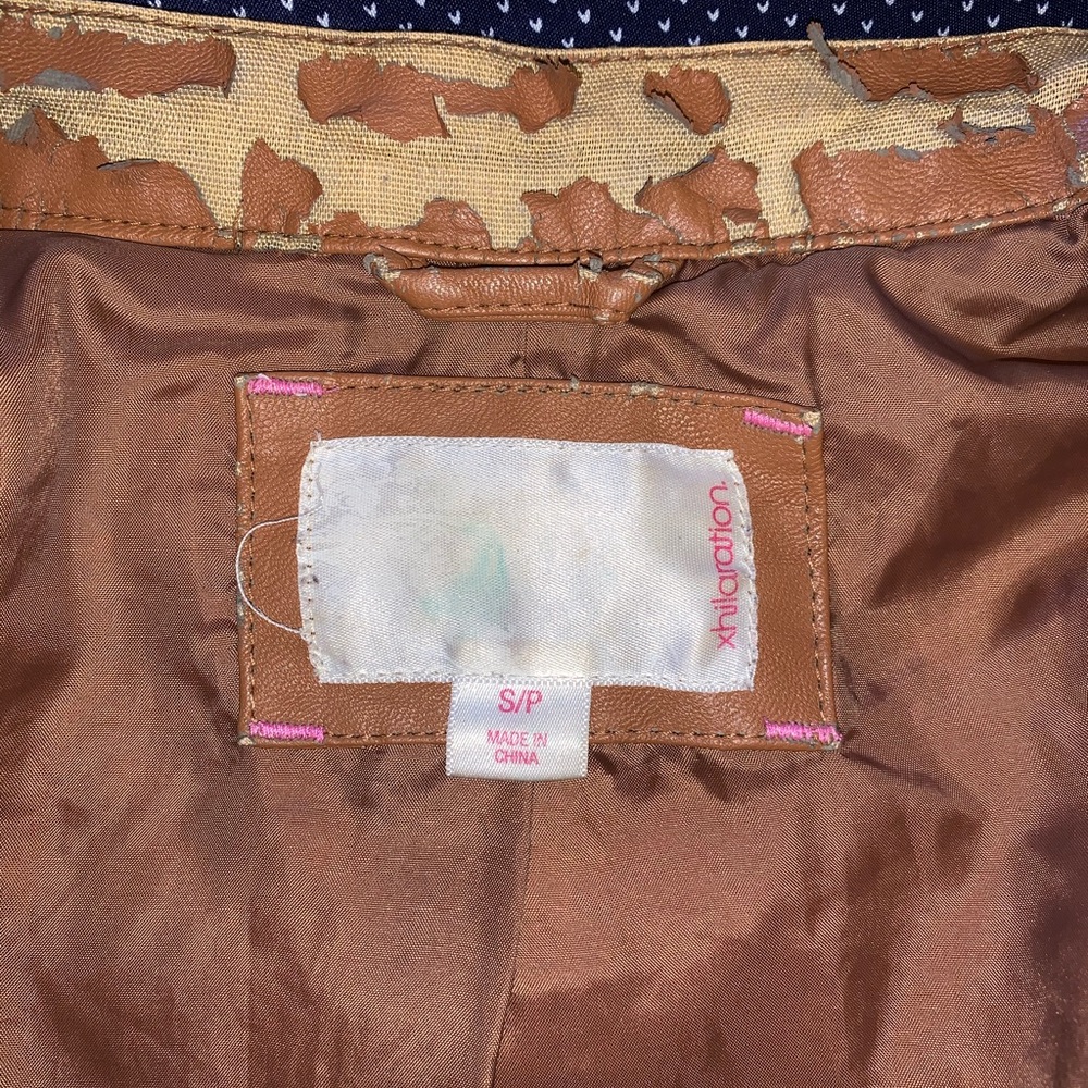 Well-loved chestnut jacket S - Picture 11 of 11